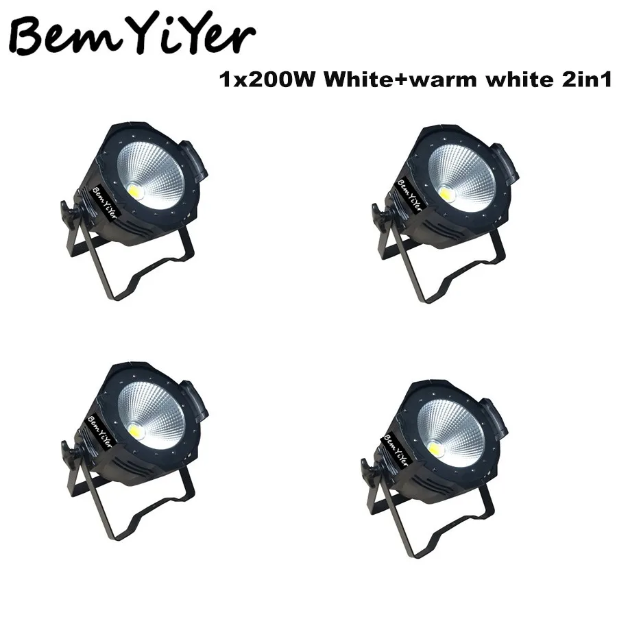 4PCS/LOT 1x200W LED COB Par wash face light/cool + warm white 2in1 blinder for photography/dj shows/stage/bar/nightclub/KTV
4PCS/LOT 1x200W LED COB Par wash face light/cool + warm white 2in1 blinder for photography/dj shows/stage/bar/nightclub/KTV