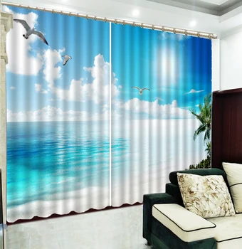 3d Curtain Blue Sky, White Clouds, Seagull, Beautiful 3D Seascape Curtains Living Room Bedroom Beautiful Practical Blackout Curt
3d Curtain Blue Sky, White Clouds, Seagull, Beautiful 3D Seascape Curtains Living Room Bedroom Beautiful Practical Blackout Curt
