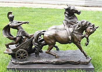 bronze Decoration Pure Brass Good value Lucky Western Bronze Copper Marble Knight Mars War God Horse Carriage Statue Sculpture
bronze Decoration Pure Brass Good value Lucky Western Bronze Copper Marble Knight Mars War God Horse Carriage Statue Sculpture