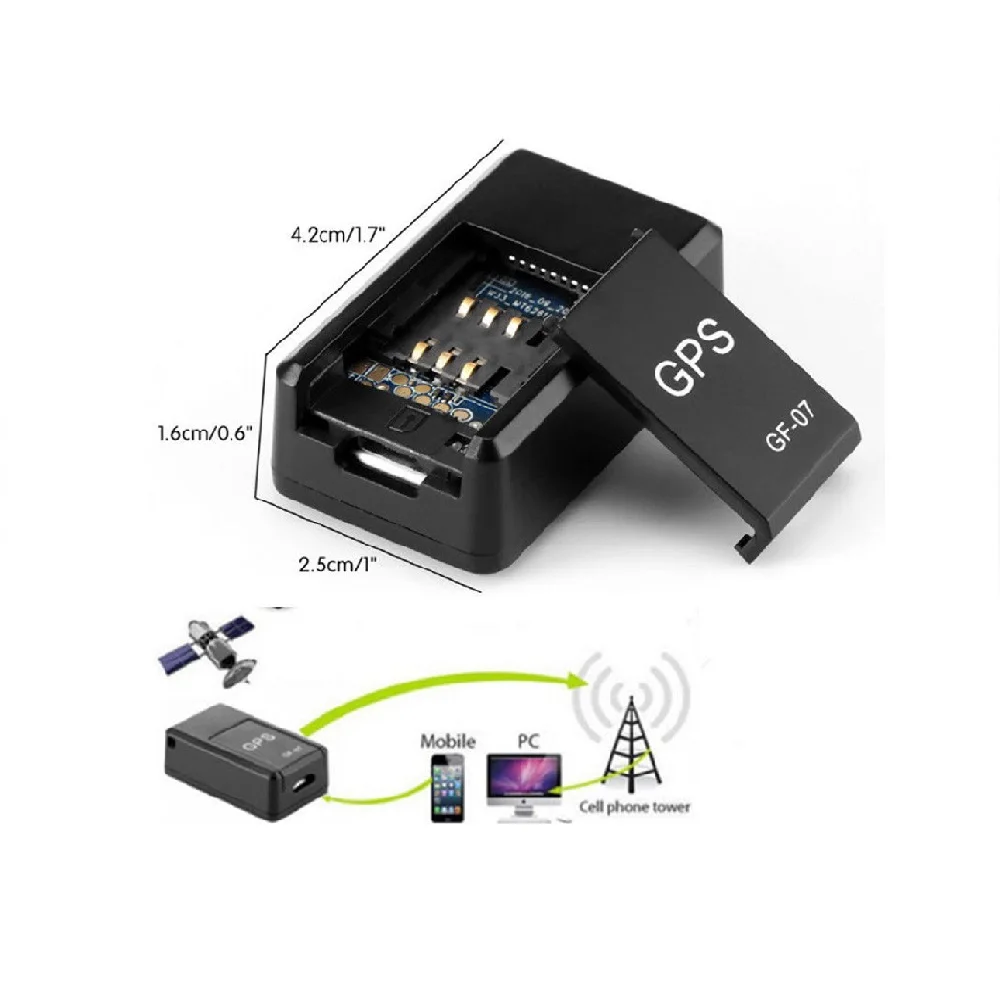 GF-07 Mini Magnetic Car GPS Tracker Locator Real Time Enhanced Tracking Device Anti-theft Vehicle Car Motorcycle Truck Universal
GF-07 Mini Magnetic Car GPS Tracker Locator Real Time Enhanced Tracking Device Anti-theft Vehicle Car Motorcycle Truck Universal
