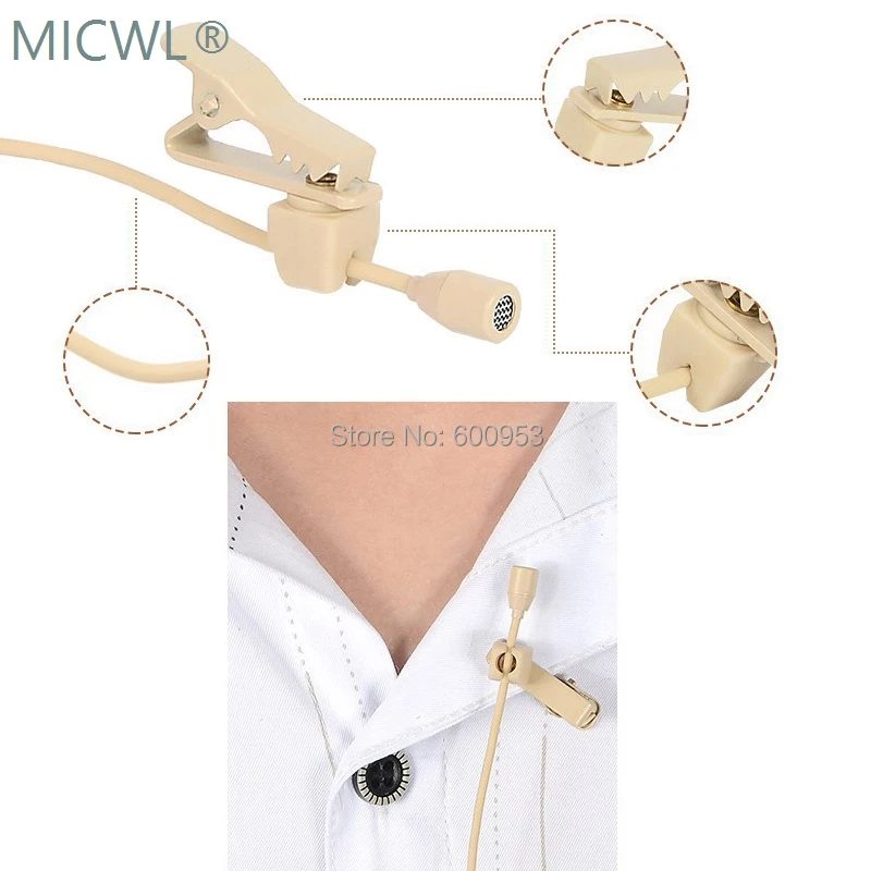 Pro Lavalier Lapel Microphone for Sennheiser Wireless Transmitter - Omnidirectional Condenser Mic SE-B004
Pro Lavalier Lapel Microphone for Sennheiser Wireless Transmitter - Omnidirectional Condenser Mic SE-B004