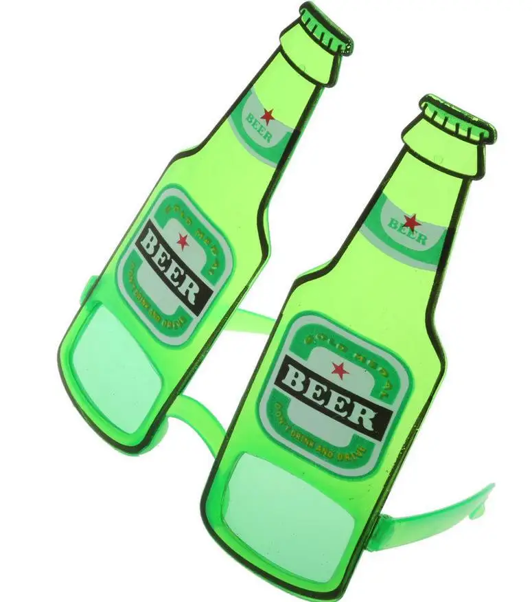 Funny Joke Party Beer Glasses Goggles Hen Stage Novelty Fun Fancy Dress Costume Hawaii Beach Beer Bottle Glasses Party Favors
Funny Joke Party Beer Glasses Goggles Hen Stage Novelty Fun Fancy Dress Costume Hawaii Beach Beer Bottle Glasses Party Favors