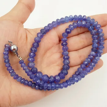 Lii Ji Natural Tanzanite Flat Round Shape Faceted beads 3x5mm-6x9mm DIY Jewelry Making Necklace Bracelet 48cm
Lii Ji Natural Tanzanite Flat Round Shape Faceted beads 3x5mm-6x9mm DIY Jewelry Making Necklace Bracelet 48cm