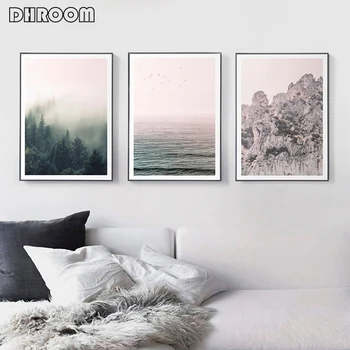 Nordic Nature Landscape Wall Art Mountains Posters Print Forest Ocean Canvas Painting Modern Decoration Wall Picture Home Decor
Nordic Nature Landscape Wall Art Mountains Posters Print Forest Ocean Canvas Painting Modern Decoration Wall Picture Home Decor