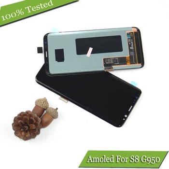 Display Screen for SAMSUNG Galaxy S8 G950 G950F Screen Replacement LCD Touch Digitizer Assembly
Display Screen for SAMSUNG Galaxy S8 G950 G950F Screen Replacement LCD Touch Digitizer Assembly