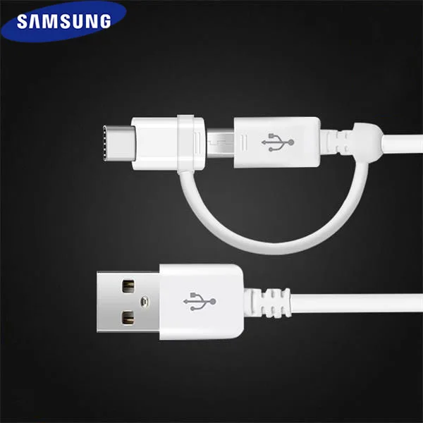 Samsung s8 s9 2in1 Fast charger Cable Micro-Type C USB For Note9 S8 S8 plus note8 S9 S9 plus C5pro C7pro C9pro S6 S7 edge
Samsung s8 s9 2in1 Fast charger Cable Micro-Type C USB For Note9 S8 S8 plus note8 S9 S9 plus C5pro C7pro C9pro S6 S7 edge