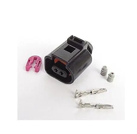 100pcs/lot 1J0973702 PA66 black 2 Way Sealed Female 1.5 mm wire harness Connector For VW Audi A4 A6 A8 Q5 Q7 2004 - 2009
100pcs/lot 1J0973702 PA66 black 2 Way Sealed Female 1.5 mm wire harness Connector For VW Audi A4 A6 A8 Q5 Q7 2004 - 2009