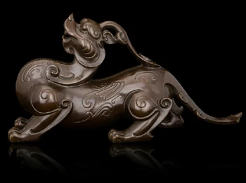 Copper decoration Fine Buddha Brass Lucky Craft Bronze statue the mythical Wild Animal the Long Tail of the pi Xiu Fengshui Pet
Copper decoration Fine Buddha Brass Lucky Craft Bronze statue the mythical Wild Animal the Long Tail of the pi Xiu Fengshui Pet
