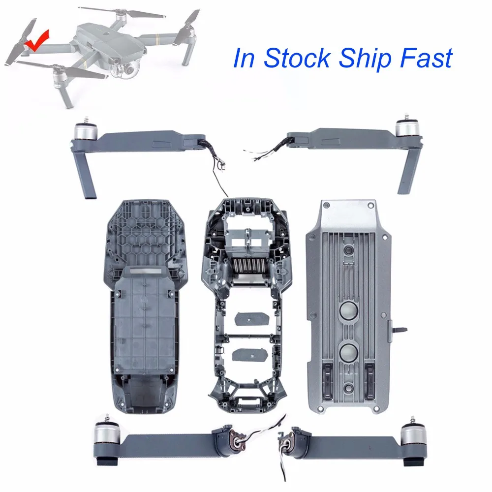 Genuine DJI Mavic Pro Part Body Shell Motor Arm Left/Right Front/Back Arm Upper/Bottom Shell Middle Frame for Drone Replacement
Genuine DJI Mavic Pro Part Body Shell Motor Arm Left/Right Front/Back Arm Upper/Bottom Shell Middle Frame for Drone Replacement