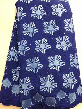 High Quality blue 100% Cotton Lace Fabric Latest Design Swiss Voile With Stone Swiss Voile Lace fabric For Dress FFYI5-24
High Quality blue 100% Cotton Lace Fabric Latest Design Swiss Voile With Stone Swiss Voile Lace fabric For Dress FFYI5-24