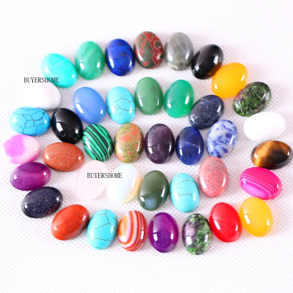 For Jewelry Making Necklace Pendant Bracelet Earrings 20x15MM Oval Natural Stone Bead Multi Color Stones CAB Cabochon 5Pcs K1500
For Jewelry Making Necklace Pendant Bracelet Earrings 20x15MM Oval Natural Stone Bead Multi Color Stones CAB Cabochon 5Pcs K1500