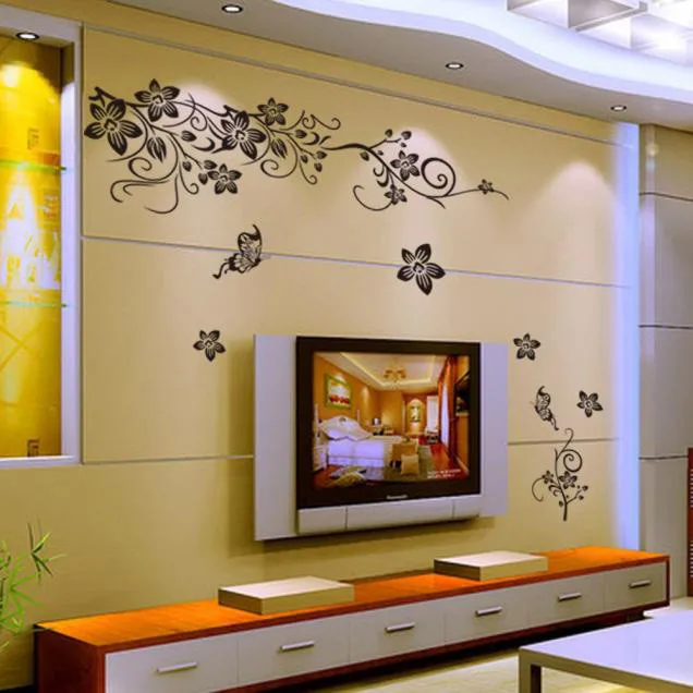 High Quality Hee Grand Removable Vinyl Wall Sticker Mural Decal Art - Flowers and Vine Pegatinas Pared Wall Sticker Living Room
High Quality Hee Grand Removable Vinyl Wall Sticker Mural Decal Art - Flowers and Vine Pegatinas Pared Wall Sticker Living Room