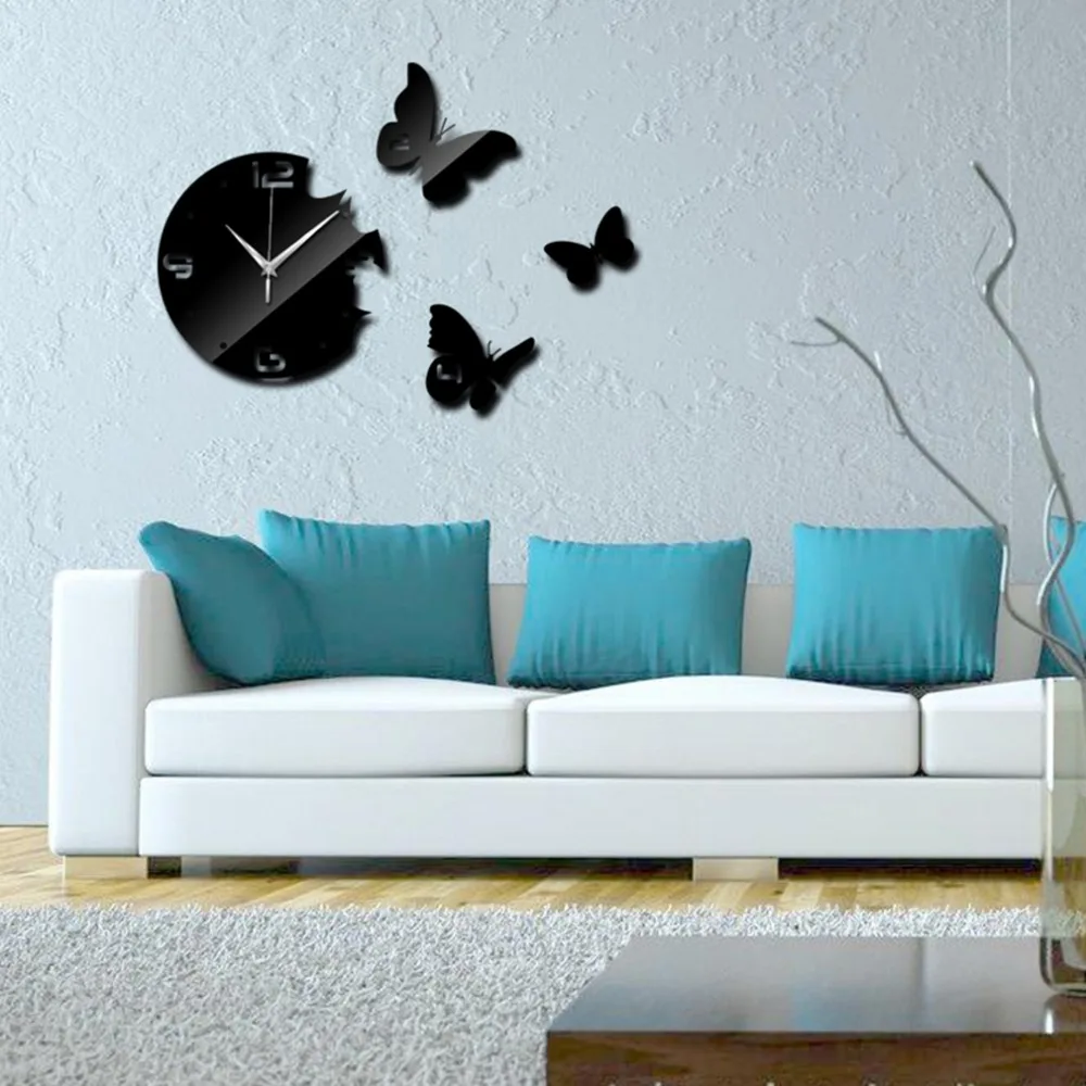 New Fashion Creative DIY Modern Home 3D Stickers Mirror Surface Butterfly Pattern Living Room Decorative Wall Clock Stickers
New Fashion Creative DIY Modern Home 3D Stickers Mirror Surface Butterfly Pattern Living Room Decorative Wall Clock Stickers