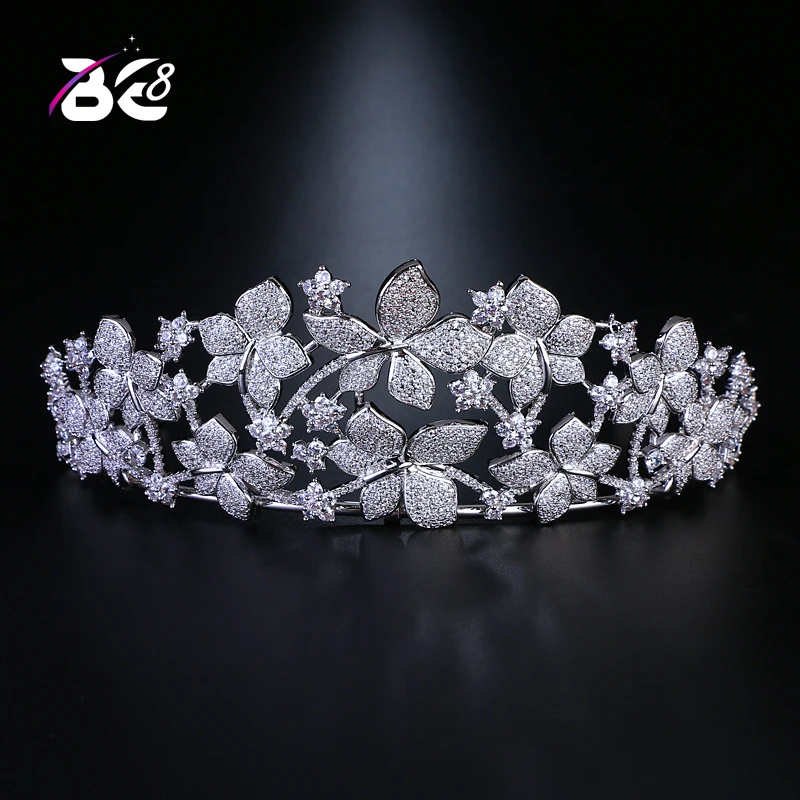 Be 8 Shiny Flower Shape AAA Cubic Zirconia Tiara and Crowns Wedding Hair Jewelry for Women&Girls Hair Accessories H104
Be 8 Shiny Flower Shape AAA Cubic Zirconia Tiara and Crowns Wedding Hair Jewelry for Women&Girls Hair Accessories H104