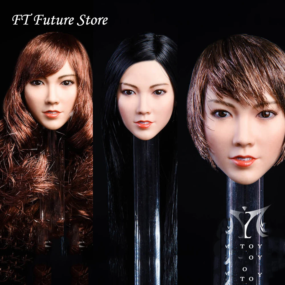 In Stock 1/6 Scale Female Head Sculpt YMT021 Asian Beauty Qian Head Carved Model for 12'' Action Figure Body
In Stock 1/6 Scale Female Head Sculpt YMT021 Asian Beauty Qian Head Carved Model for 12'' Action Figure Body