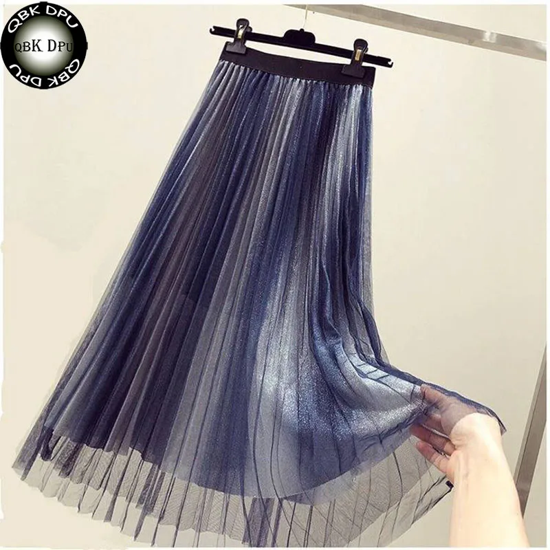 Gradient lace skirt Korean Style Spring Summer Women Pleated Skirt Sequined Tulle Skirt 3 layer Lace High Waist A Line Tutu
Gradient lace skirt Korean Style Spring Summer Women Pleated Skirt Sequined Tulle Skirt 3 layer Lace High Waist A Line Tutu