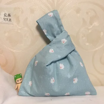 YILE NEW Cotton Twill Wrap Knot Wrist Bag Key Phone Wristlet White Bird Blue Base W19 
YILE NEW Cotton Twill Wrap Knot Wrist Bag Key Phone Wristlet White Bird Blue Base W19