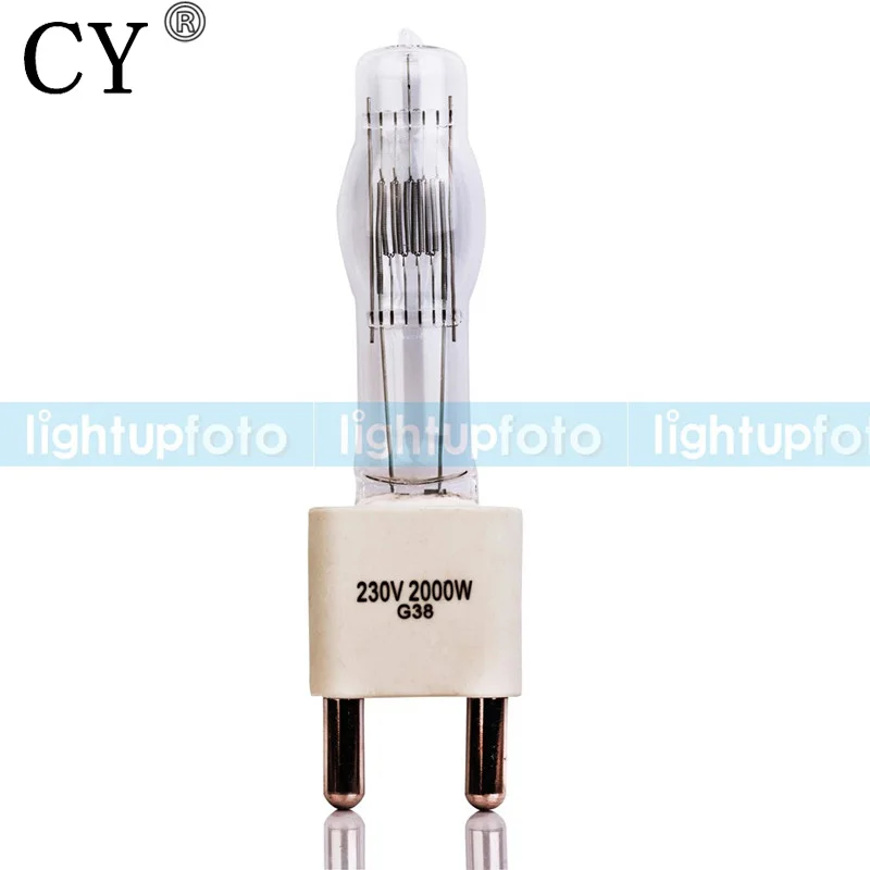 Pro Photo Studio 2000W Halogen Bulbs Lamp Tungsten Red Head Bulbs Continuous Lighting Hot Selling
Pro Photo Studio 2000W Halogen Bulbs Lamp Tungsten Red Head Bulbs Continuous Lighting Hot Selling