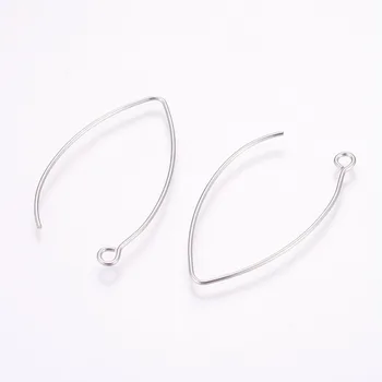 PandaHall 20pcs 41x22x1mm 304 Stainless Steel Metal Jewelry Findings Accessories Hoop Earrings
PandaHall 20pcs 41x22x1mm 304 Stainless Steel Metal Jewelry Findings Accessories Hoop Earrings