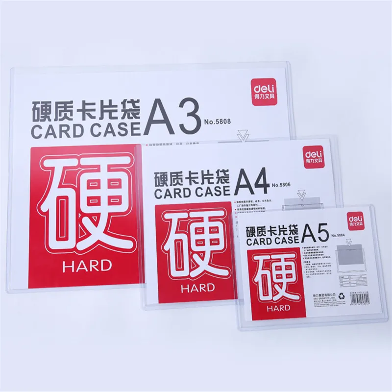 10PCS Data Bag File Protection Sleeve PVC A3/A4/A5 Hard Rubber Transparent Plastic Card Bag Cover Folder Office School Supplies
10PCS Data Bag File Protection Sleeve PVC A3/A4/A5 Hard Rubber Transparent Plastic Card Bag Cover Folder Office School Supplies