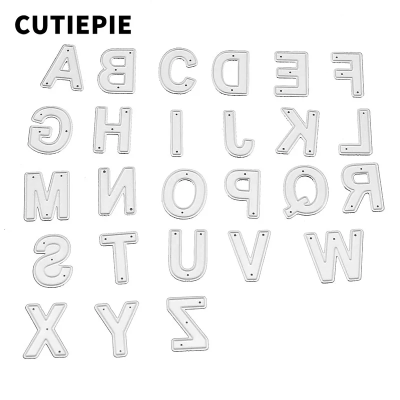 26pcs A to Z Capital Letters Metal Cutting Dies for Scrapbooking DIY Photo Album Embossing Folder Paper Template Decor Die Cuts
26pcs A to Z Capital Letters Metal Cutting Dies for Scrapbooking DIY Photo Album Embossing Folder Paper Template Decor Die Cuts