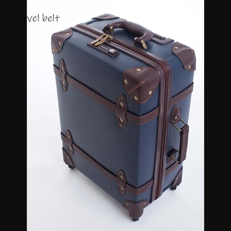 Travel Belt Retro Brand Rolling Luggage Spinner Password Cabin Suitcase Wheels Women 28 inch High capacity Travel Bags
Travel Belt Retro Brand Rolling Luggage Spinner Password Cabin Suitcase Wheels Women 28 inch High capacity Travel Bags