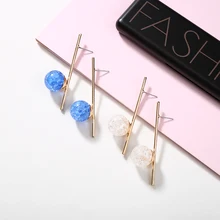 Simple Acrylic White Blue Beads Long Stick Metal Ear Stud Earrings for Women Fashion Jewelry Earrings Birthday Party Gifts
Simple Acrylic White Blue Beads Long Stick Metal Ear Stud Earrings for Women Fashion Jewelry Earrings Birthday Party Gifts