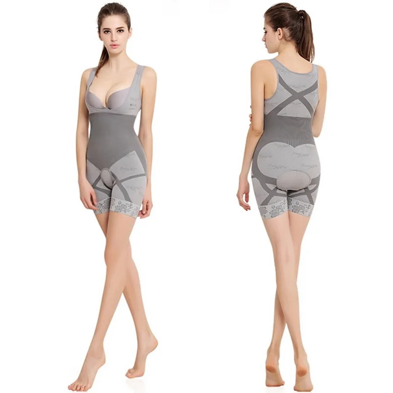 Natural Bamboo Carbon Bodysuit Women's Body Slimming Sculpting Underwear Shapewear Waist Trainer Corsets Waist Cincher
Natural Bamboo Carbon Bodysuit Women's Body Slimming Sculpting Underwear Shapewear Waist Trainer Corsets Waist Cincher