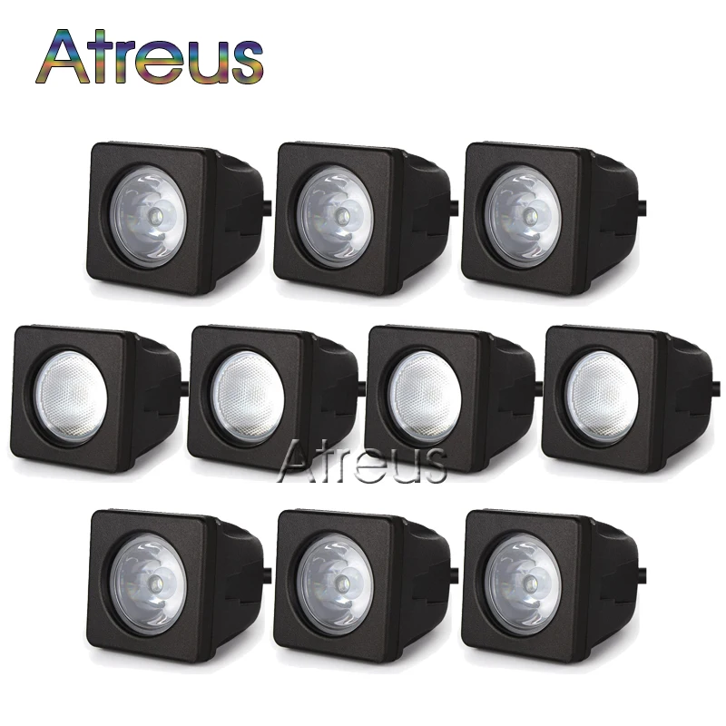 10Pcs 2Inch 10W Car LED Work Light 12V 24V Square Spot DRL For ATV 4X4 Truck Offroad Trailer Bicycle Boat Motorcycle Fog Lights
10Pcs 2Inch 10W Car LED Work Light 12V 24V Square Spot DRL For ATV 4X4 Truck Offroad Trailer Bicycle Boat Motorcycle Fog Lights