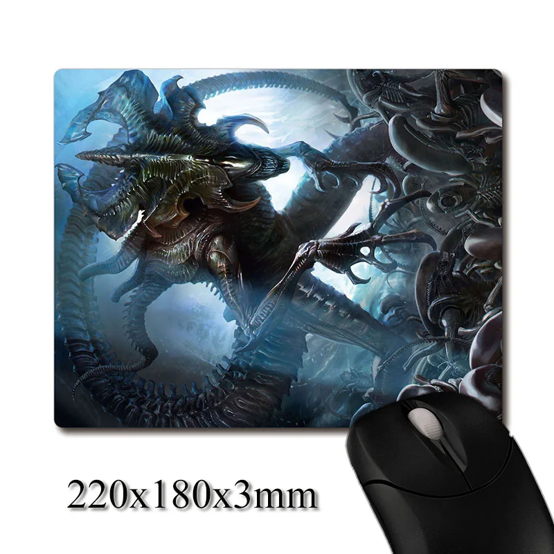 Alien Queen with soldier aliens CG printed Heavy weaving anti-slip rubber office mouse pad Coaster Party favor gifts 220x180x3mm
Alien Queen with soldier aliens CG printed Heavy weaving anti-slip rubber office mouse pad Coaster Party favor gifts 220x180x3mm