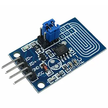 1 pcs Capacitor touch dimmer, constant voltage LED stepless dimming, PWM control board, dimming switch module,blue
1 pcs Capacitor touch dimmer, constant voltage LED stepless dimming, PWM control board, dimming switch module,blue
