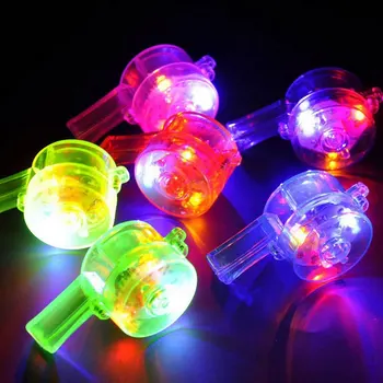Flashing Whistle Colorful Lanyard LED Light Up Fun In the Dark Party Rave Kid Child Christmas Gift Fun Eject
Flashing Whistle Colorful Lanyard LED Light Up Fun In the Dark Party Rave Kid Child Christmas Gift Fun Eject