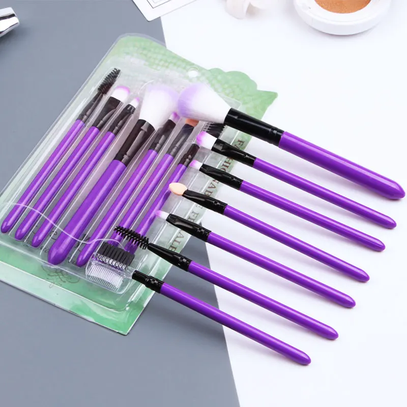 

7Pcs/set Professional Eyes Makeup Brushes Set Wood Handle Eyeshadow Eyebrow Eyeliner Blending Powder Smudge Brush