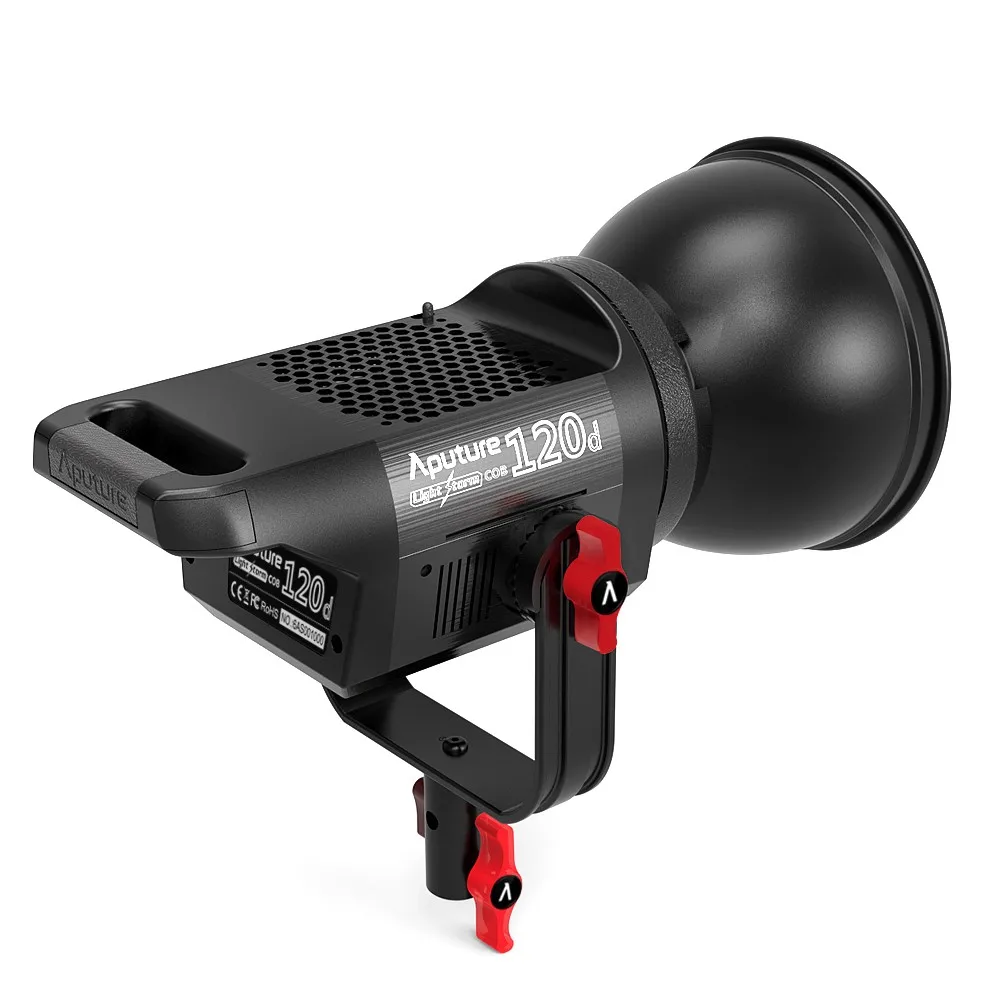 Aputure Light Storm COB 120d Kit 6000K 135W Bowens Mount LED Continuous LED Light with 2.4G Remote Control and V-Mount Plate
Aputure Light Storm COB 120d Kit 6000K 135W Bowens Mount LED Continuous LED Light with 2.4G Remote Control and V-Mount Plate