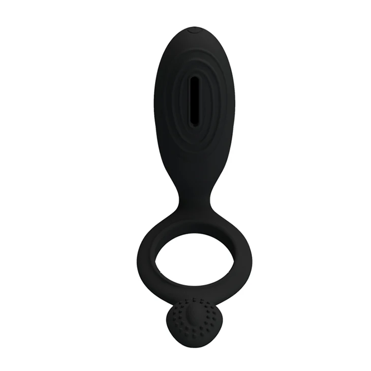 Silicone Vibrating Time Delay Penis Rings Bullet Vibrator Cock Ring Erotic Sex Toy for Man 9