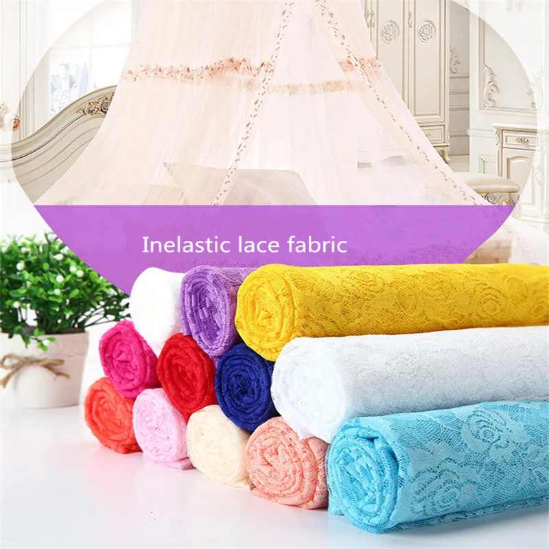 1yard inelastic polyester Lace Fabric width 1.5M a variety of women's clothing diy clothes fabric accessories
1yard inelastic polyester Lace Fabric width 1.5M a variety of women's clothing diy clothes fabric accessories
