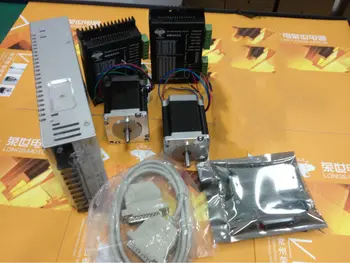 Stepper Motor 2Axis Nema 23 425oz.in 23HS9430B 57BYGH 3A dual shaft Stepper driver DM542A CNC Kit Router Engraving LONGS MOTOR
Stepper Motor 2Axis Nema 23 425oz.in 23HS9430B 57BYGH 3A dual shaft Stepper driver DM542A CNC Kit Router Engraving LONGS MOTOR