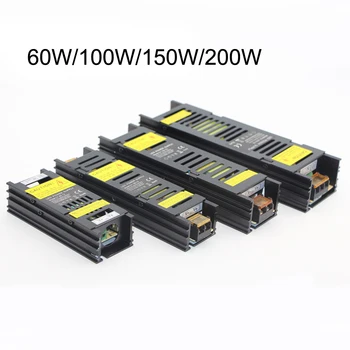 LED Driver 12V 60W 100W 150W 200W 110V 220V Switching LED Power Supply adapter Lighting Transformers for LED Strip Lights CCTV
LED Driver 12V 60W 100W 150W 200W 110V 220V Switching LED Power Supply adapter Lighting Transformers for LED Strip Lights CCTV