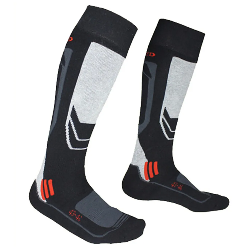 Image 2017 New Winter Warm Men Thermal Ski Socks Thick Cotton Sports Snowboard Cycling Skiing Soccer Socks Thermosocks Leg Warmers sox