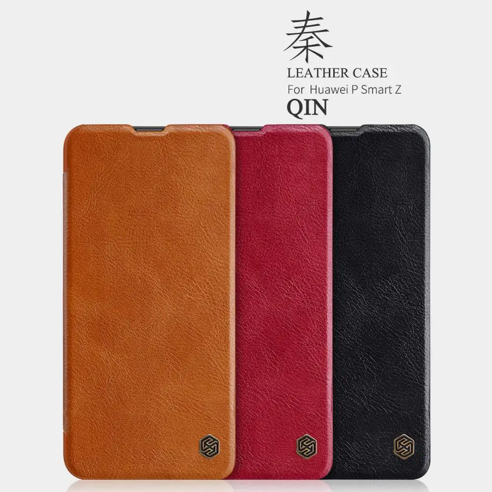 Flip Cover For Huawei P Smart Z Case Original NILLKIN QIN Series Flip Leather Cover For Huawei P Smart Z Case with Card Pocket
Flip Cover For Huawei P Smart Z Case Original NILLKIN QIN Series Flip Leather Cover For Huawei P Smart Z Case with Card Pocket