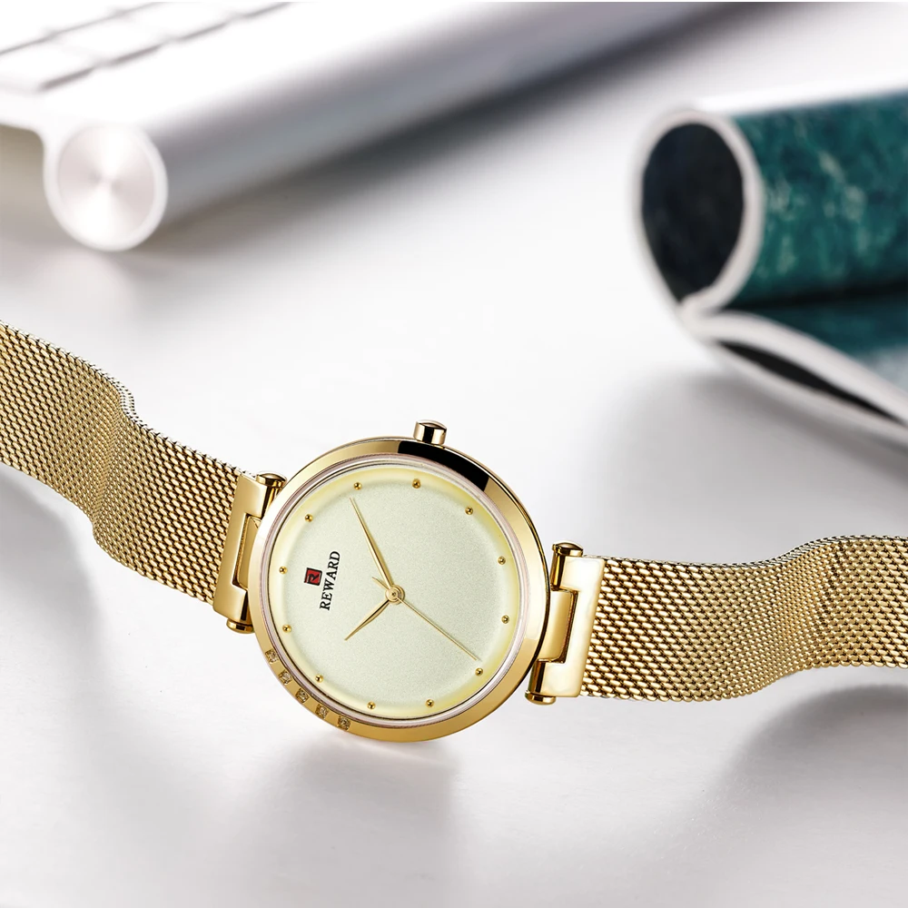 reward Gold Ladies Watches Women Luxury Waterproof Quartz Woman Watches Analogue Luminous Wrist Watches Relogio Feminino free shipping 2018 2019 gifts (26)