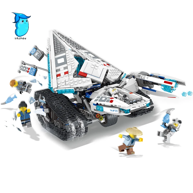 StZhou 977pcs Ice Tank Battle Machine Mech Walker 31080 Building Blocks Model Toys For Children Lepin Compatible Ninja Brick Set
StZhou 977pcs Ice Tank Battle Machine Mech Walker 31080 Building Blocks Model Toys For Children Lepin Compatible Ninja Brick Set