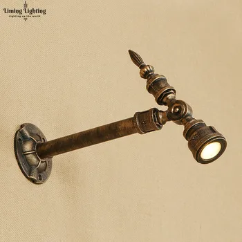 Steam Punk Loft Industrial Iron Rust Water Pipe Retro Wall Lamp Vintage Ajustable LED Sconce Wall Lights Living Room Bedroom Bar
Steam Punk Loft Industrial Iron Rust Water Pipe Retro Wall Lamp Vintage Ajustable LED Sconce Wall Lights Living Room Bedroom Bar