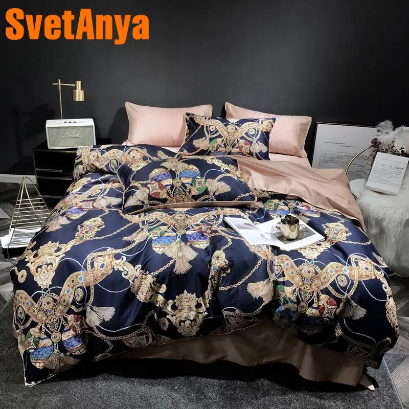Svetanya Europe Bedlinen Egyptian Cotton Bedding Set Digital Print Queen Full King Size
Svetanya Europe Bedlinen Egyptian Cotton Bedding Set Digital Print Queen Full King Size