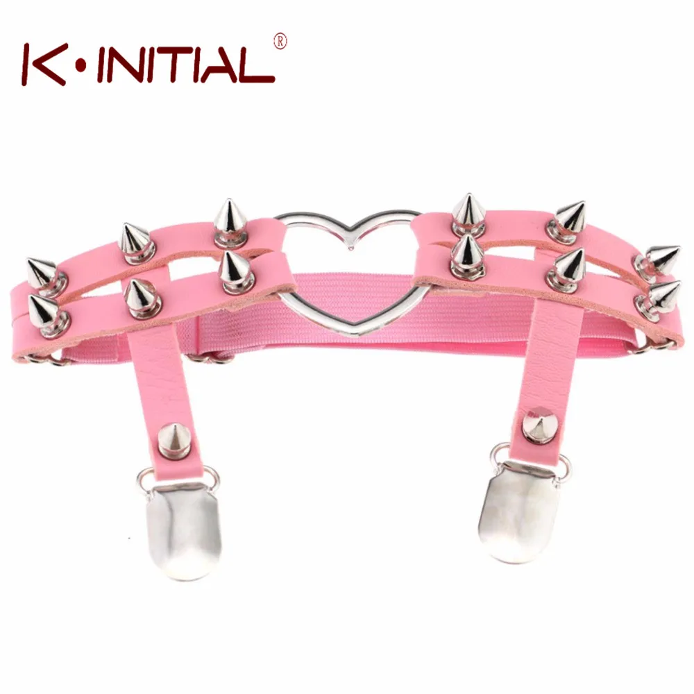 Kinitial Punk Girl Garter Belt Rivets Harajuku Leg Ring Thigh Harness Heart Garter Adjustable for women Sexy Elastic Belt Rings
Kinitial Punk Girl Garter Belt Rivets Harajuku Leg Ring Thigh Harness Heart Garter Adjustable for women Sexy Elastic Belt Rings