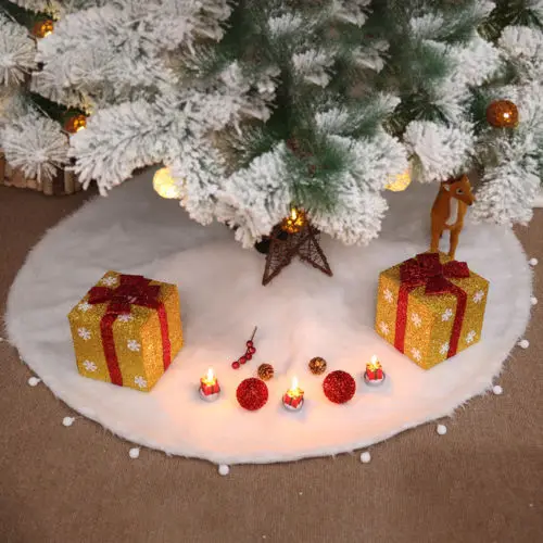 60cm Hot Christmas Tree Skirt Xmas Pure Color Floor Mat Home Party Background Decoration New
60cm Hot Christmas Tree Skirt Xmas Pure Color Floor Mat Home Party Background Decoration New
