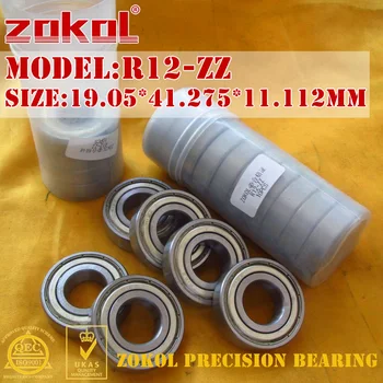ZOKOL R12ZZ bearing R12 ZZ Miniature R12-ZZ Deep Groove ball bearing 19.05*41.275*11.112mm
ZOKOL R12ZZ bearing R12 ZZ Miniature R12-ZZ Deep Groove ball bearing 19.05*41.275*11.112mm