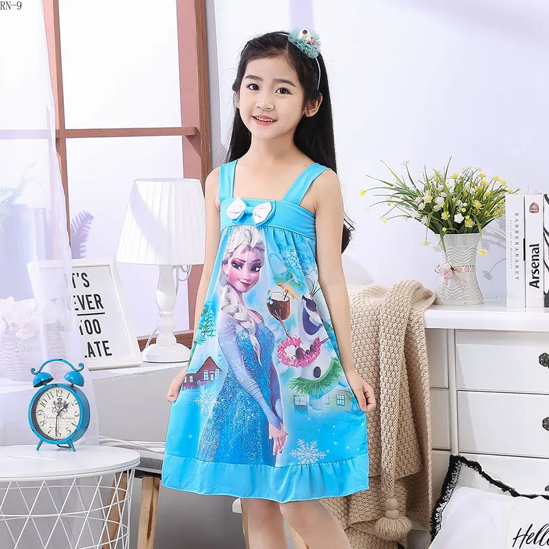 Girls Princess Nightgowns Summer Children's Nightdress Children Short Sleeve Cartoon Nightwear Kids Cartoon Sleepwear 2019 New
Girls Princess Nightgowns Summer Children's Nightdress Children Short Sleeve Cartoon Nightwear Kids Cartoon Sleepwear 2019 New