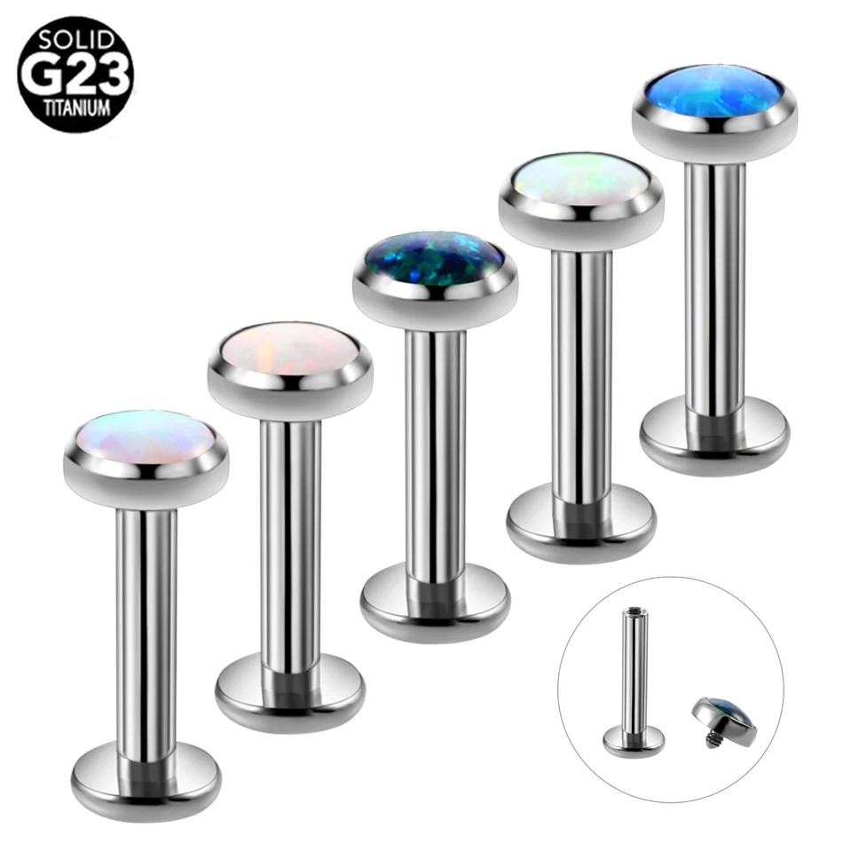 1PC G23 Titanium Fire Opal Ear Tragus Cartilage Stud Helix Piercing Barbell Stud Earring Opal Lip Monore Labret Piercing Jewelry
1PC G23 Titanium Fire Opal Ear Tragus Cartilage Stud Helix Piercing Barbell Stud Earring Opal Lip Monore Labret Piercing Jewelry
