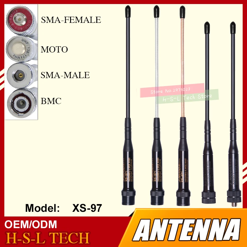 FM Radio Receiver Antenna Dual Band 144/430Mhz VHF/UHF Wireless Handheld Walkie Talkie Antenna Two Way Radio Accessory For HYT
FM Radio Receiver Antenna Dual Band 144/430Mhz VHF/UHF Wireless Handheld Walkie Talkie Antenna Two Way Radio Accessory For HYT